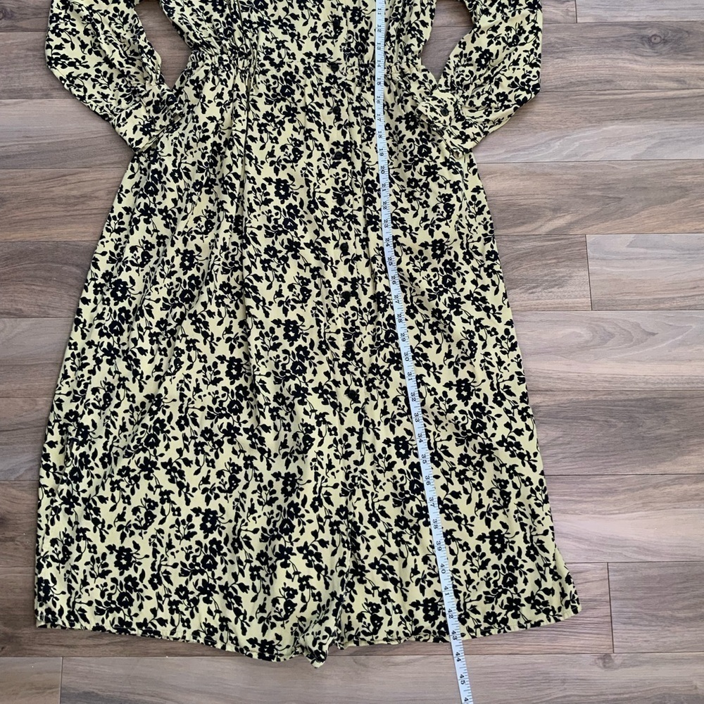 Azul By Moussy Yellow Floral Multi Dress - Picture 6 of 6